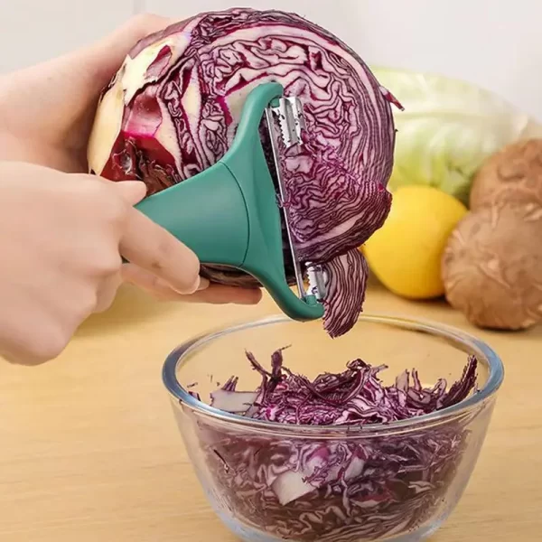 Cabbage Slicer Vegetable Cutter Cabbage Grater Salad Potato Slicer Melons Carrot Cucumber Shredder Home Kitchen Tools - Image 4