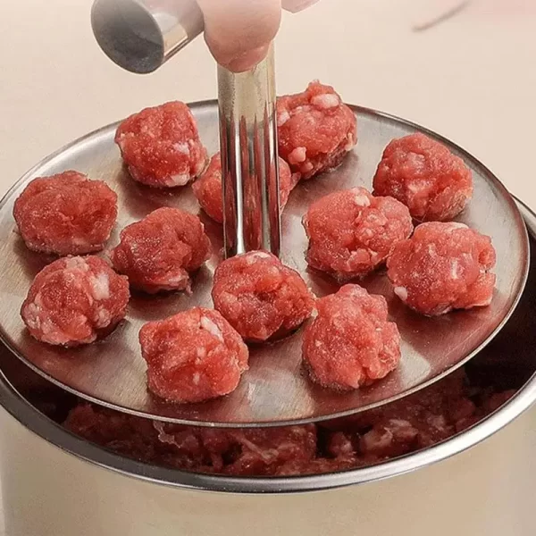 New Household Press Meatball Maker Kitchen Manual Hand-pressed Multi-functional Meatball Shrimp Slide Mold - Image 4