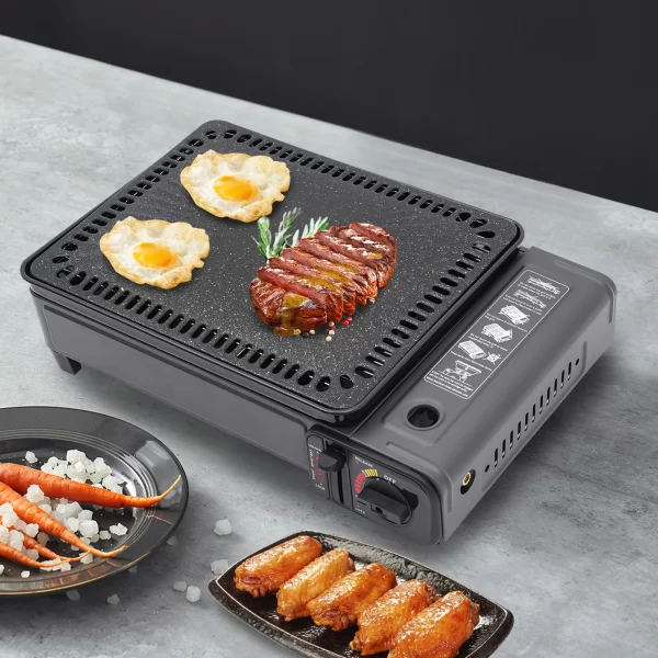 BBQ Grill Portable Grill A portable butane gas stove suitable for camping grills and outdoor cooking needs - Image 4