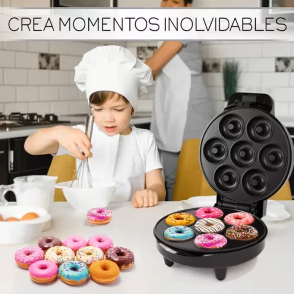 Mini Donut Maker 110V Cloud Donut Cooking Machine Dessert Dumpling maker Egg waffle maker hong kong Takoyaki maker Crepe maker - Image 3