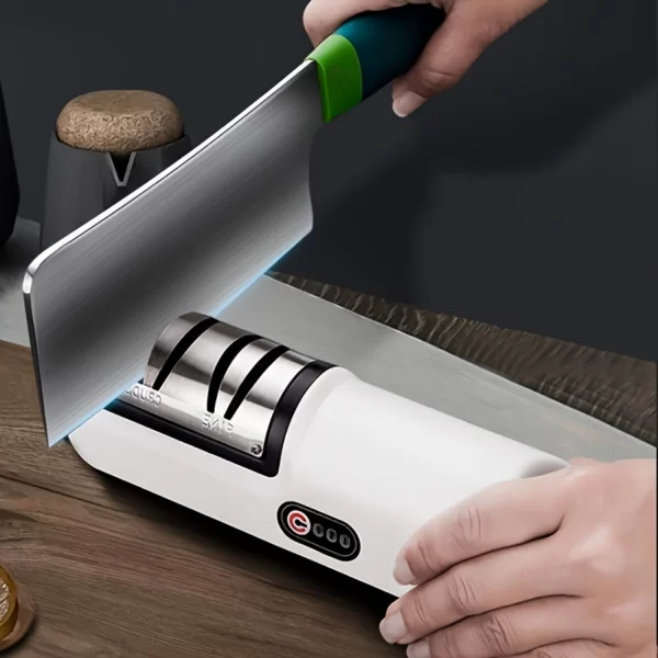 Fully Automatic Knife Sharpener - Fast & Efficient Gadget for Precision Sharpening - Image 4