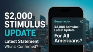 $2,000 Stimulus Checks Update Shock: The Truth Behind the “All Americans” Payment Claims