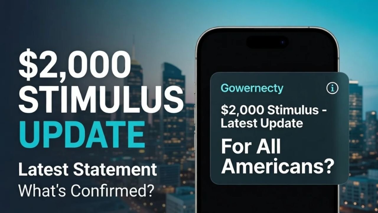 $2,000 Stimulus Checks Update Shock: The Truth Behind the “All Americans” Payment Claims