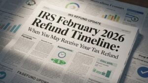 February 2026 IRS Refund Delays: Why Your Tax Money Might Arrive Late — and How to Get Paid Faster