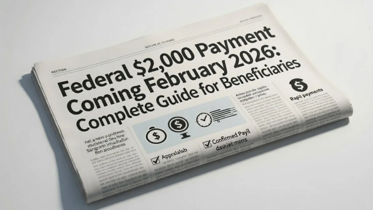 Federal $2,000 Payment February 2026 Alert: Who Qualifies, Who Doesn’t, and When Money Could Arrive
