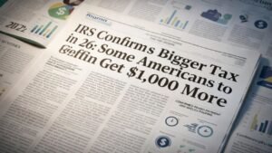 IRS Confirms Bigger Tax Refunds in 2026: Some Americans Could See $1,000 More in Their Bank Accounts