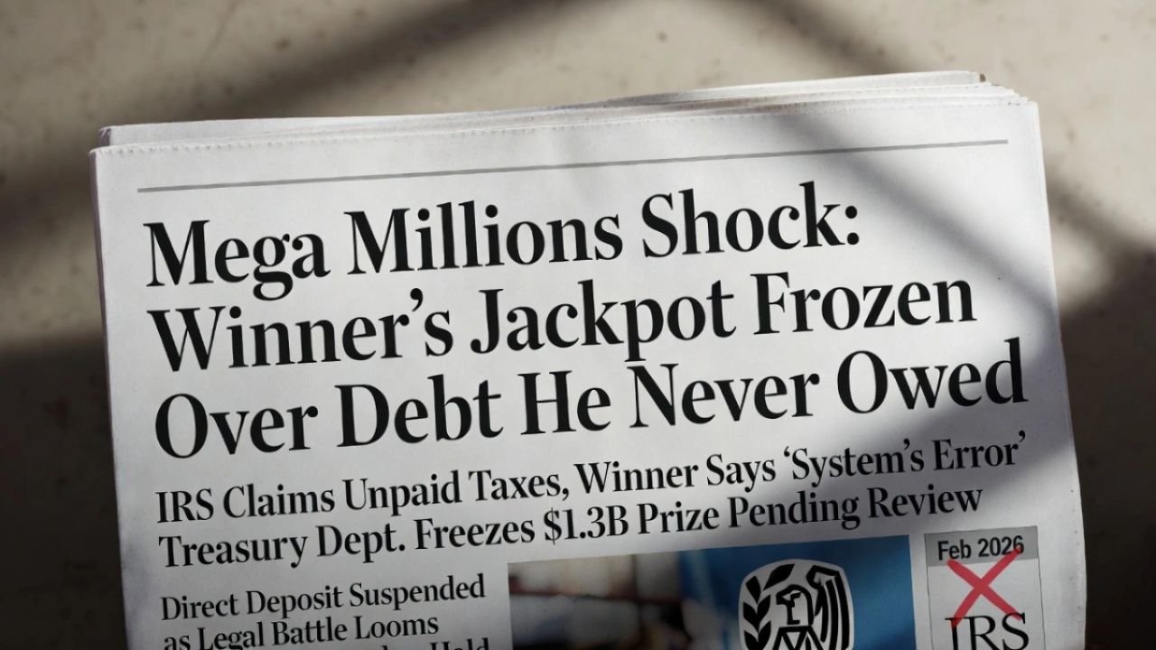 Jackpot Nightmare: When a Mega Millions Prize Is Frozen Over a Debt Dispute
